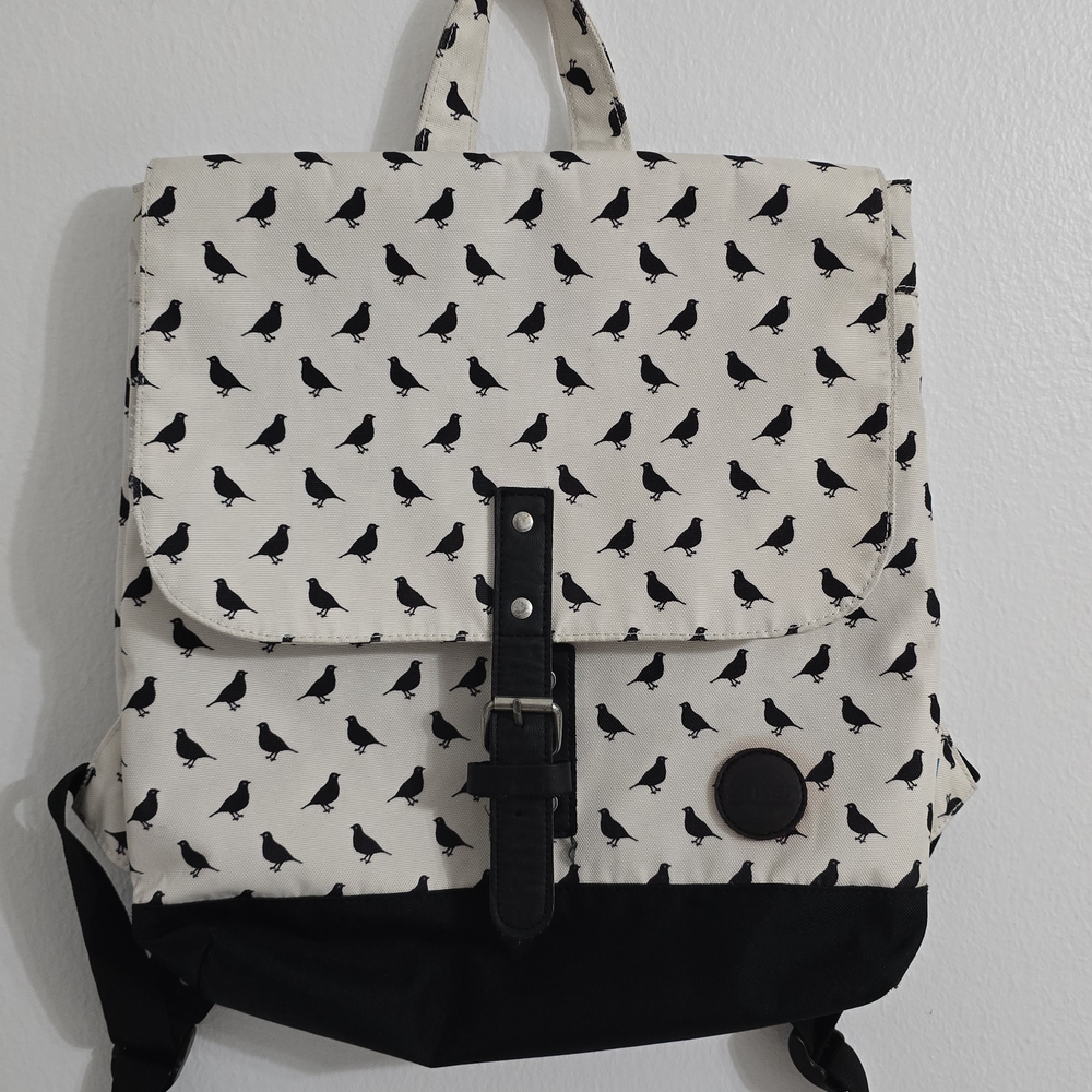 Bird Pattern Backpack - image 1